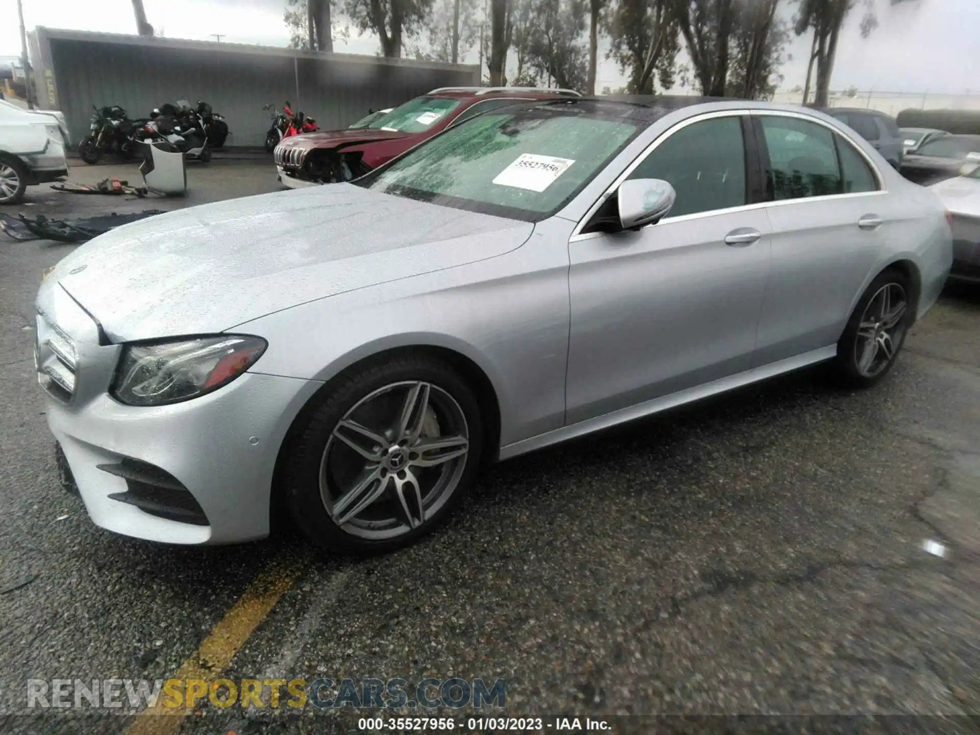 2 Photograph of a damaged car WDDZF4JB5KA580149 MERCEDES-BENZ E-CLASS 2019