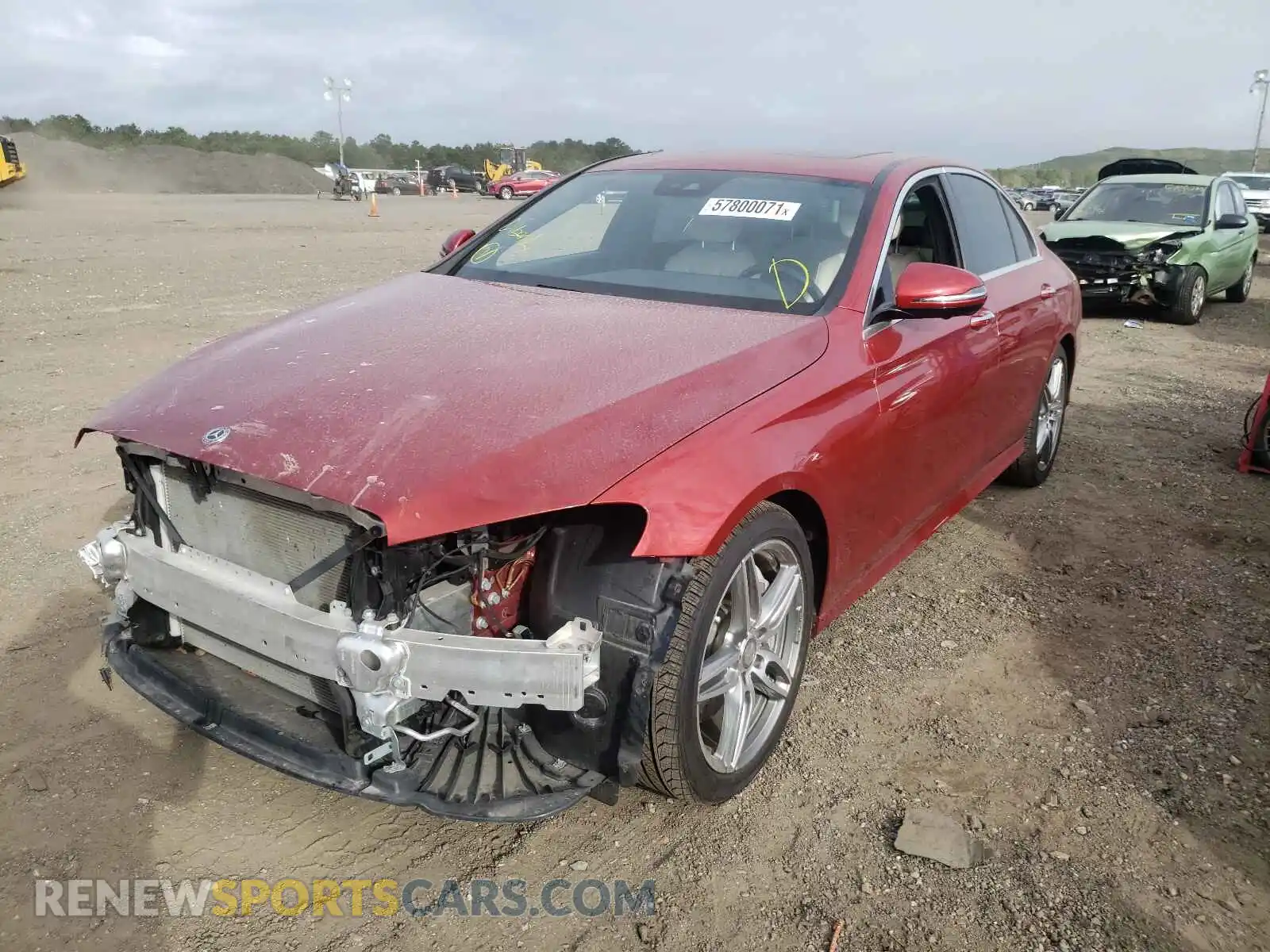 2 Photograph of a damaged car WDDZF4JB5KA580913 MERCEDES-BENZ E-CLASS 2019
