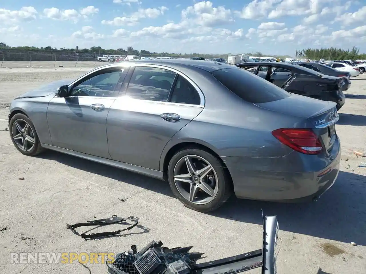 2 Photograph of a damaged car WDDZF4JB6KA516914 MERCEDES-BENZ E-CLASS 2019