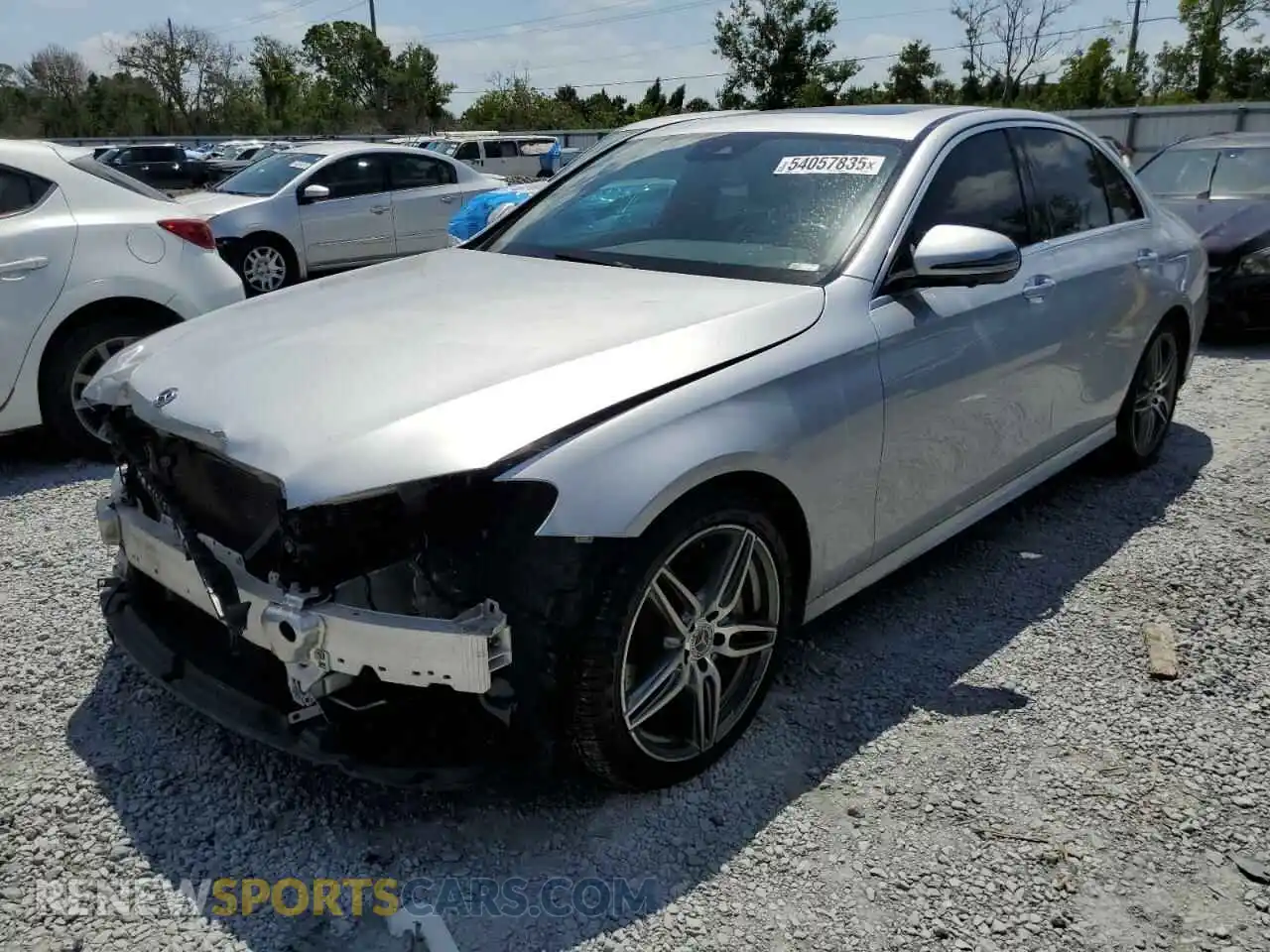 1 fotografías del automóvil dañado WDDZF4JB6KA526567 MERCEDES-BENZ E-CLASS 2019
