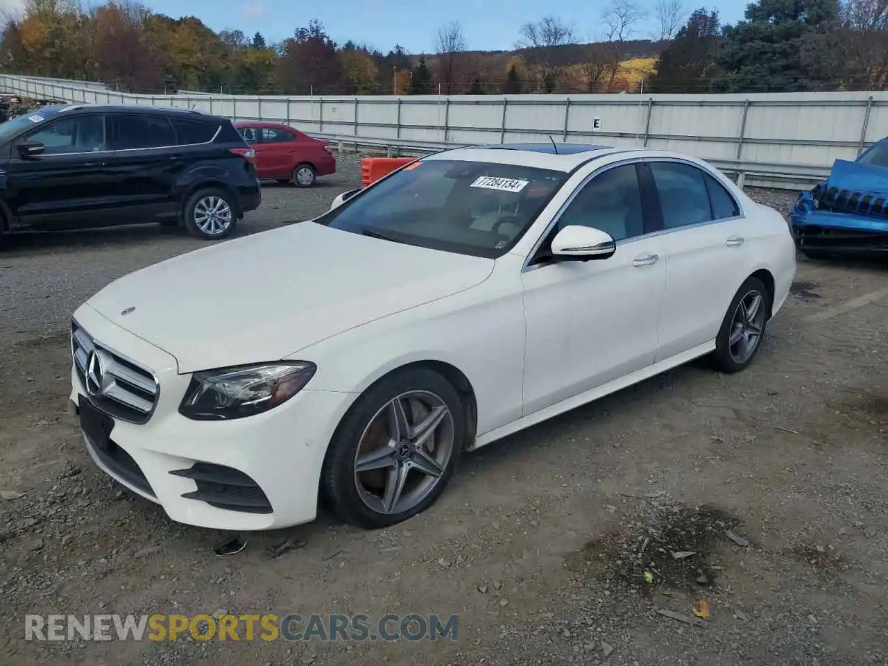 1 Photograph of a damaged car WDDZF4JB6KA563294 MERCEDES-BENZ E-CLASS 2019