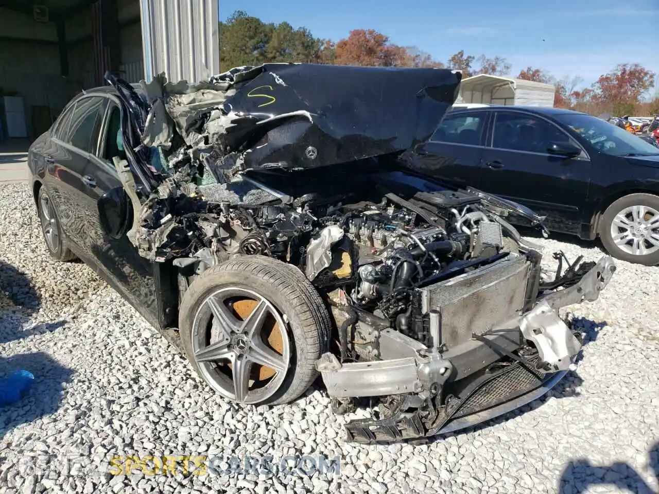 1 Photograph of a damaged car WDDZF4JB7KA580671 MERCEDES-BENZ E-CLASS 2019