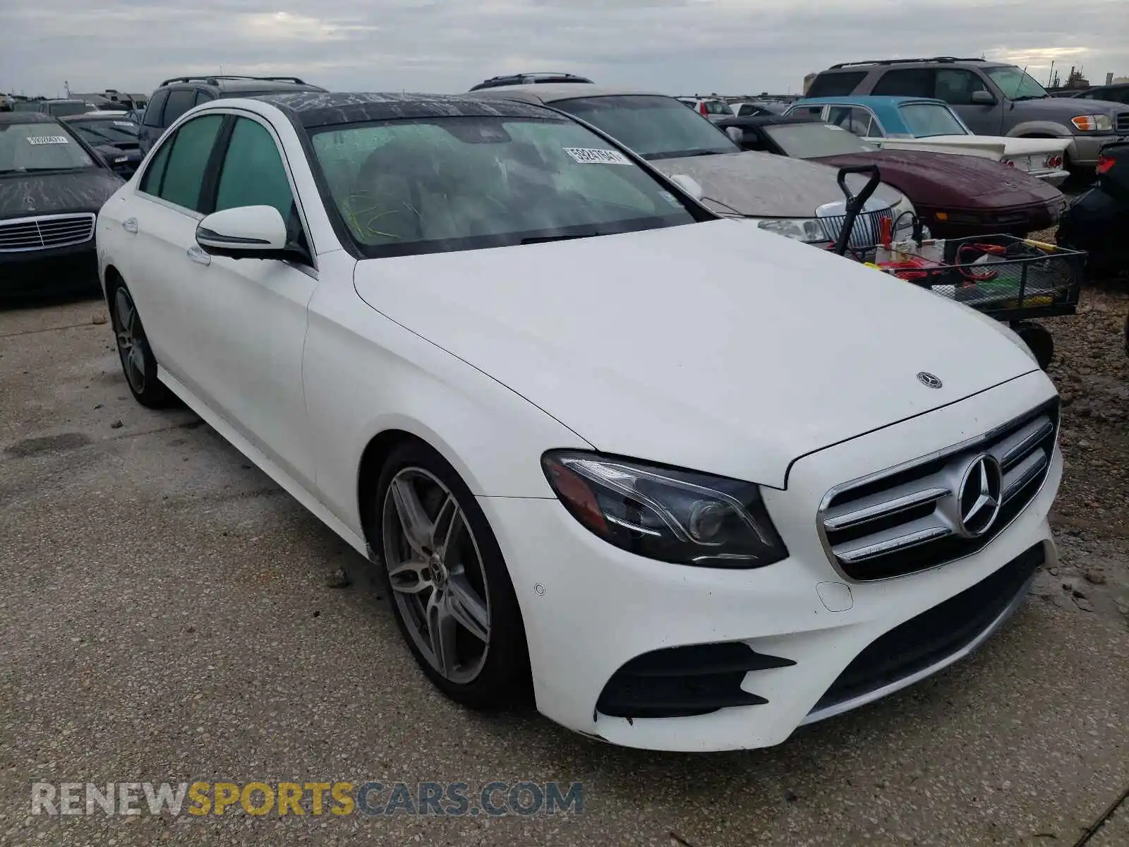 1 Photograph of a damaged car WDDZF4JB8KA519524 MERCEDES-BENZ E-CLASS 2019