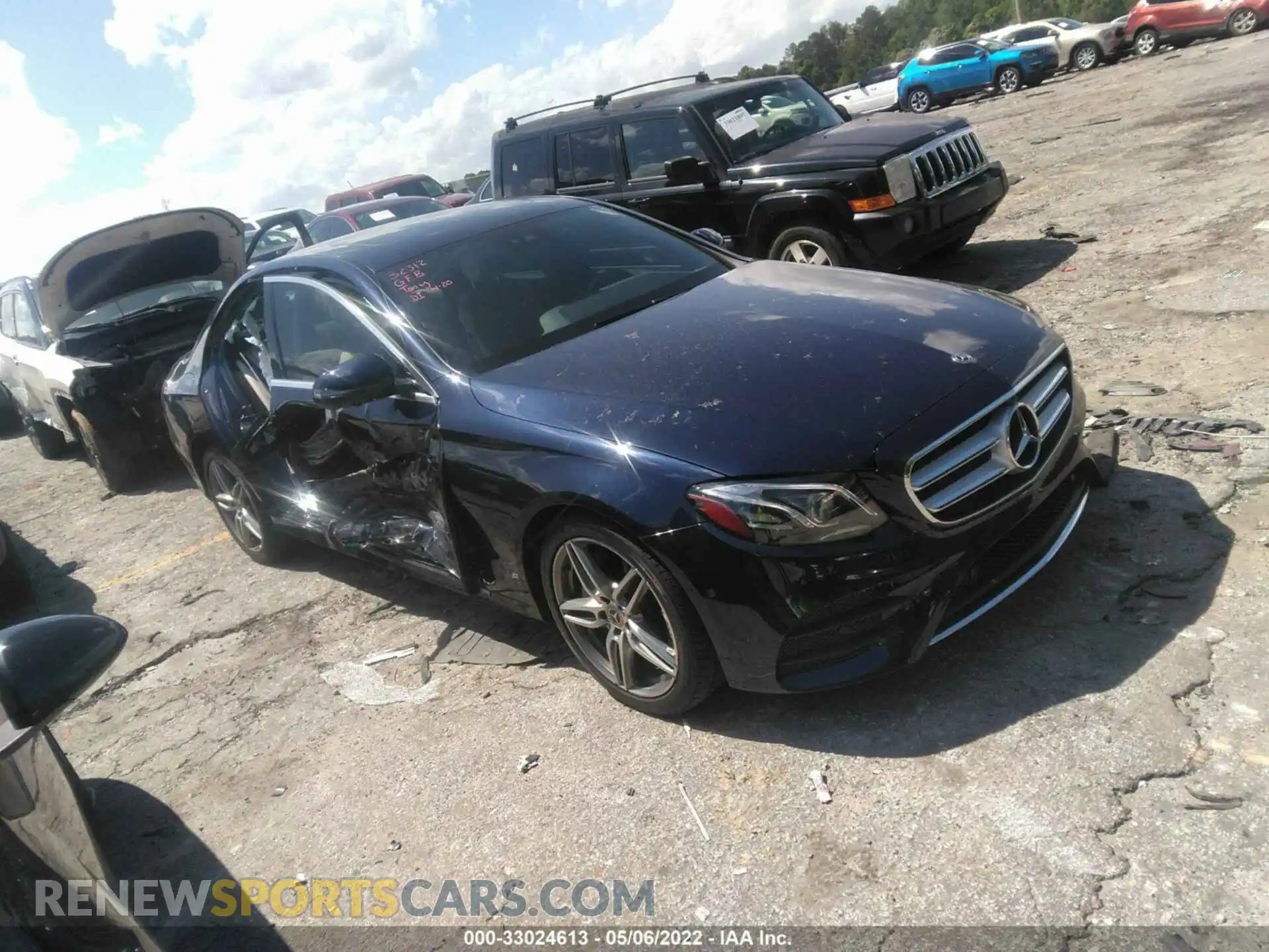 1 Photograph of a damaged car WDDZF4JB9KA585208 MERCEDES-BENZ E-CLASS 2019
