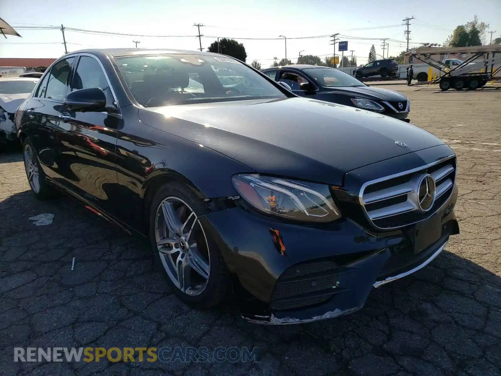 1 Photograph of a damaged car WDDZF4JBXKA503289 MERCEDES-BENZ E CLASS 2019
