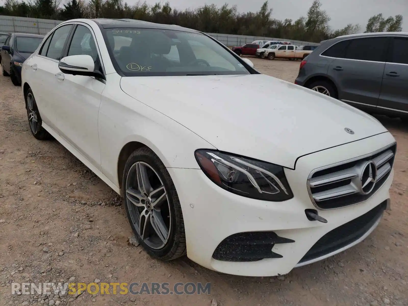 1 Photograph of a damaged car WDDZF4KB3KA543938 MERCEDES-BENZ E-CLASS 2019