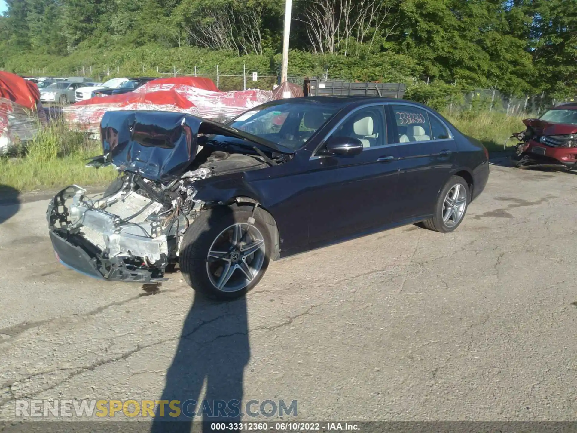2 Photograph of a damaged car WDDZF4KB3KA586305 MERCEDES-BENZ E-CLASS 2019