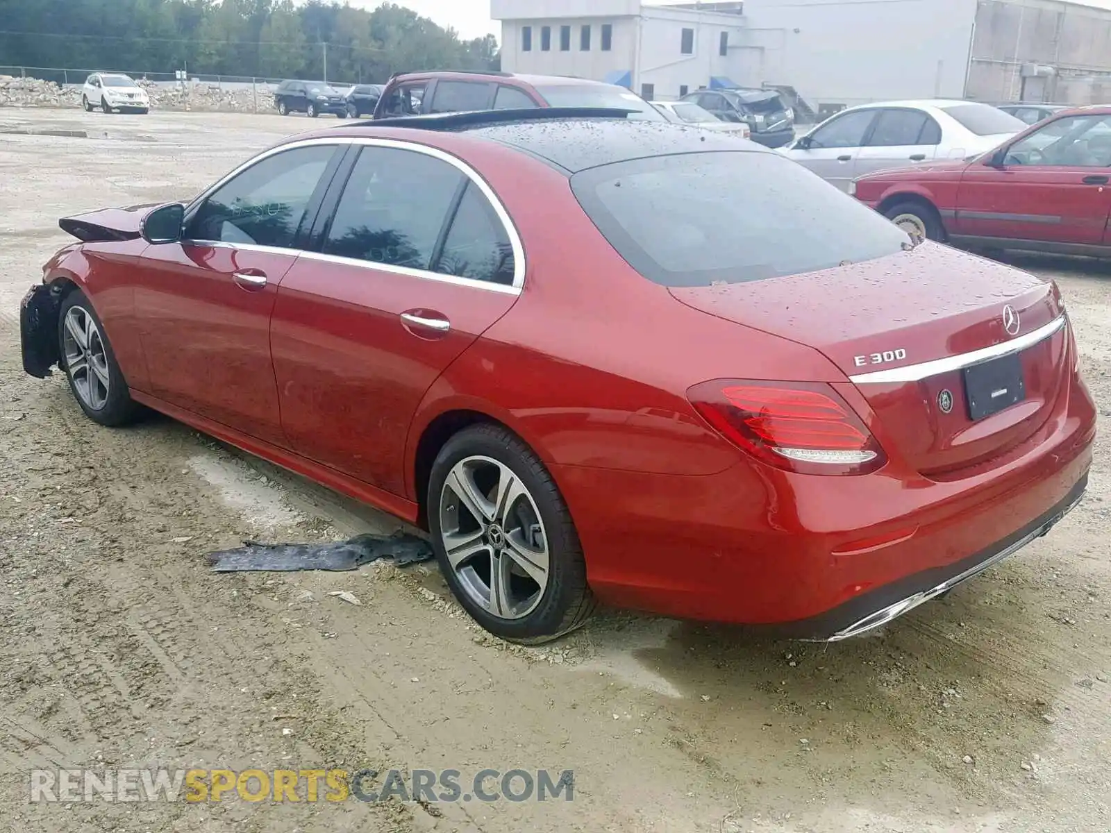 3 Photograph of a damaged car WDDZF4KB3KA610439 MERCEDES-BENZ E CLASS 2019