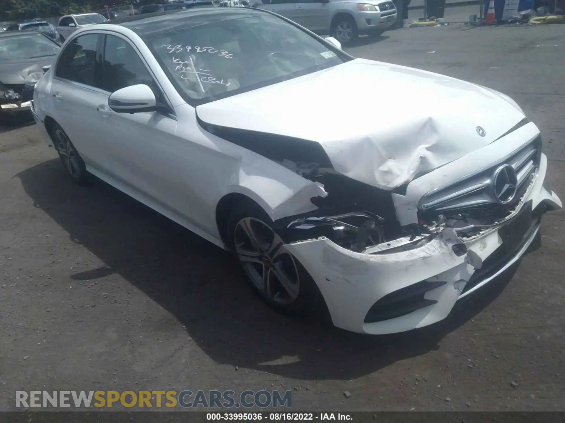 1 Photograph of a damaged car WDDZF4KB3KA671452 MERCEDES-BENZ E-CLASS 2019