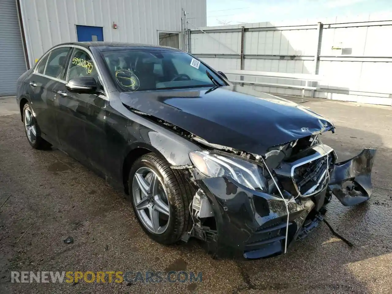 1 Photograph of a damaged car WDDZF4KB4KA548680 MERCEDES-BENZ E-CLASS 2019