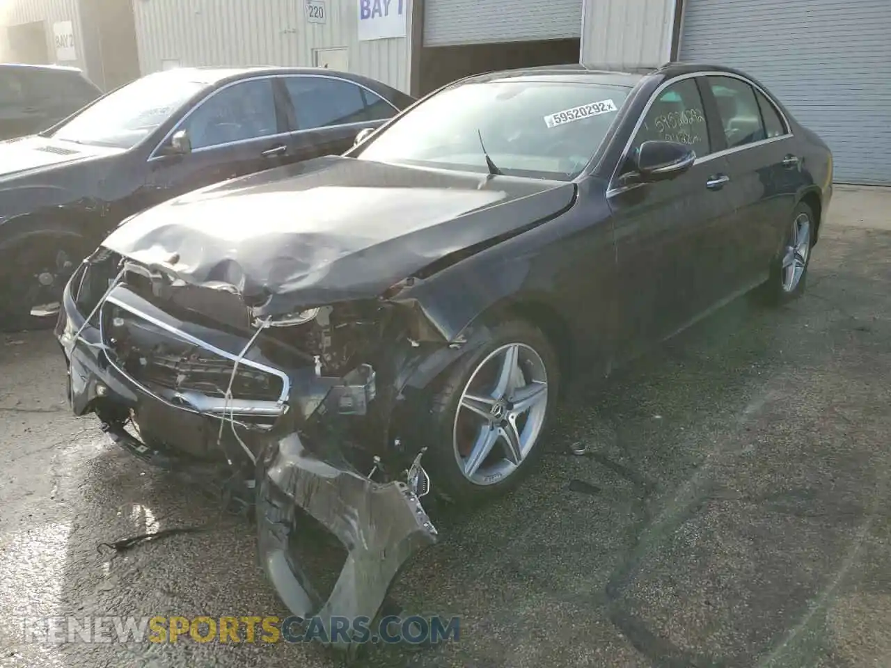 2 Photograph of a damaged car WDDZF4KB4KA548680 MERCEDES-BENZ E-CLASS 2019