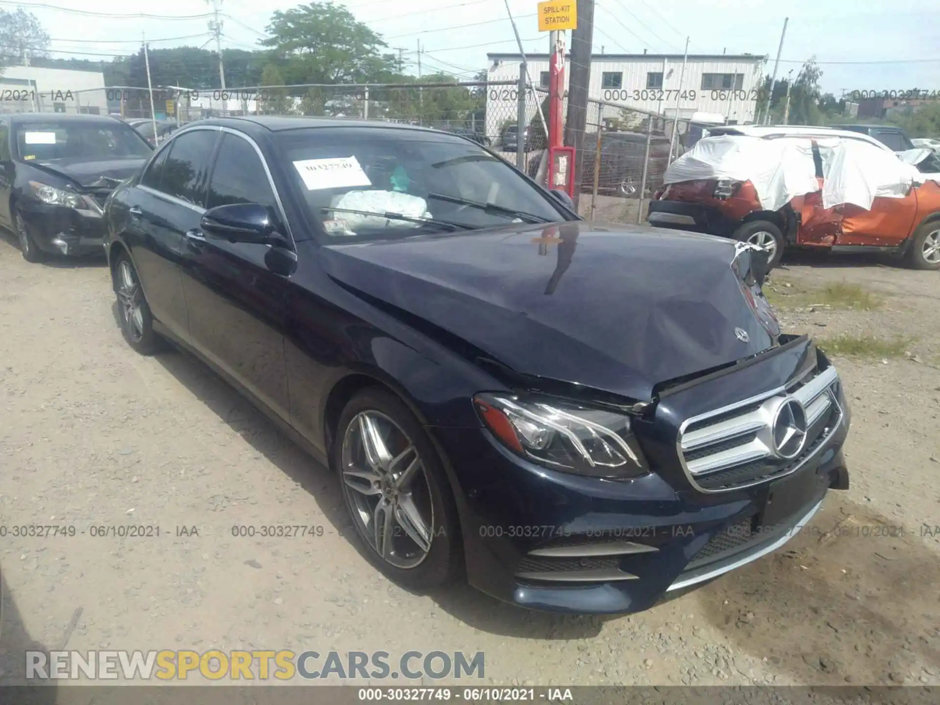1 Photograph of a damaged car WDDZF4KB4KA588211 MERCEDES-BENZ E-CLASS 2019