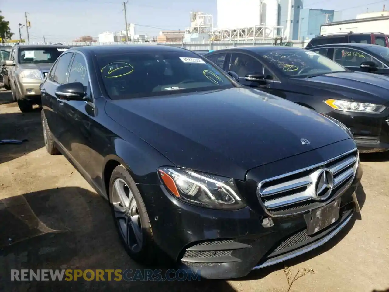 1 Photograph of a damaged car WDDZF4KB5KA592977 MERCEDES-BENZ E-CLASS 2019