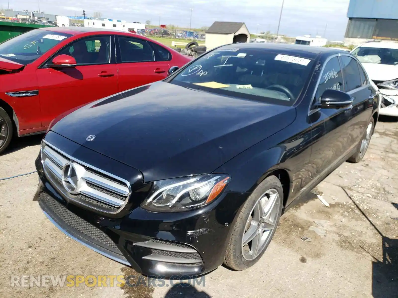 2 Photograph of a damaged car WDDZF4KB6KA554769 MERCEDES-BENZ E CLASS 2019