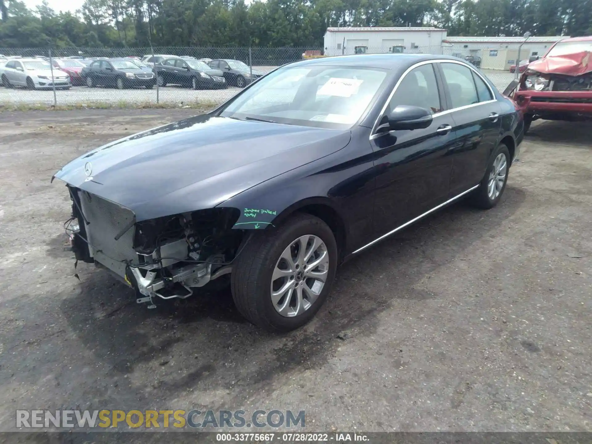 2 Photograph of a damaged car WDDZF4KB6KA612167 MERCEDES-BENZ E-CLASS 2019