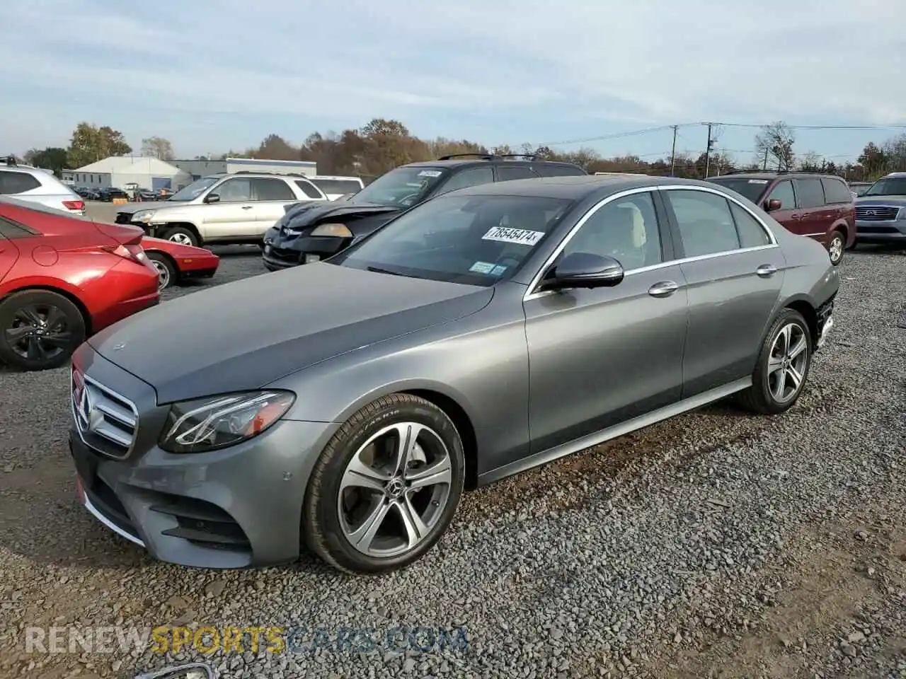 1 Photograph of a damaged car WDDZF4KB6KA612721 MERCEDES-BENZ E-CLASS 2019