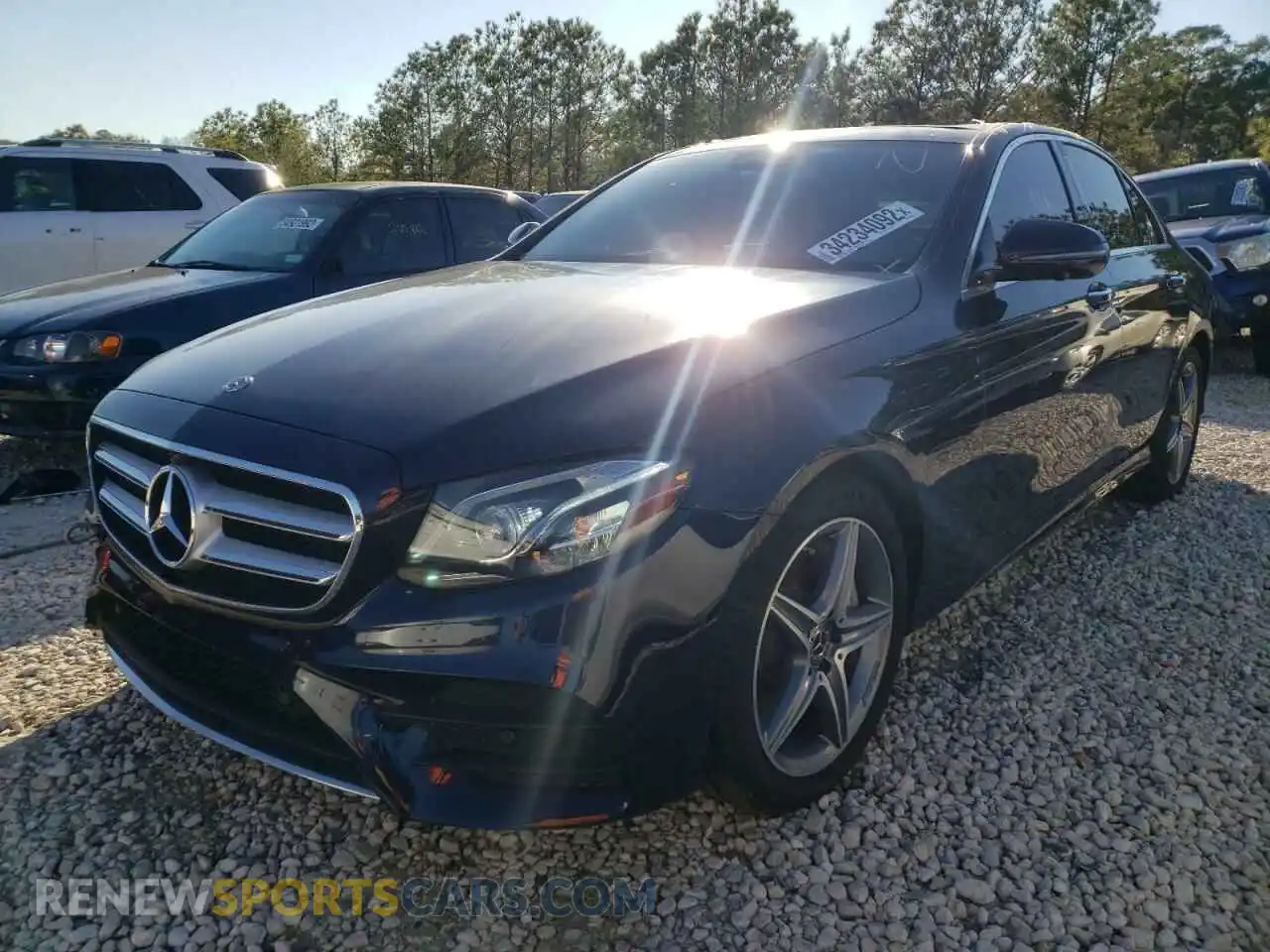 2 Photograph of a damaged car WDDZF4KB6KA628692 MERCEDES-BENZ E-CLASS 2019
