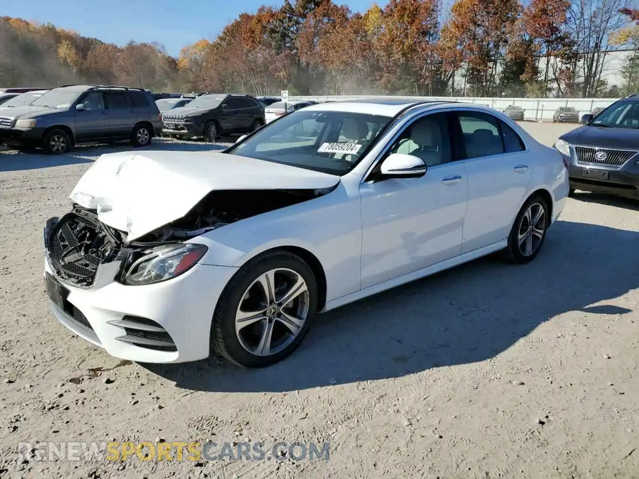 1 Photograph of a damaged car WDDZF4KB6KA673048 MERCEDES-BENZ E-CLASS 2019