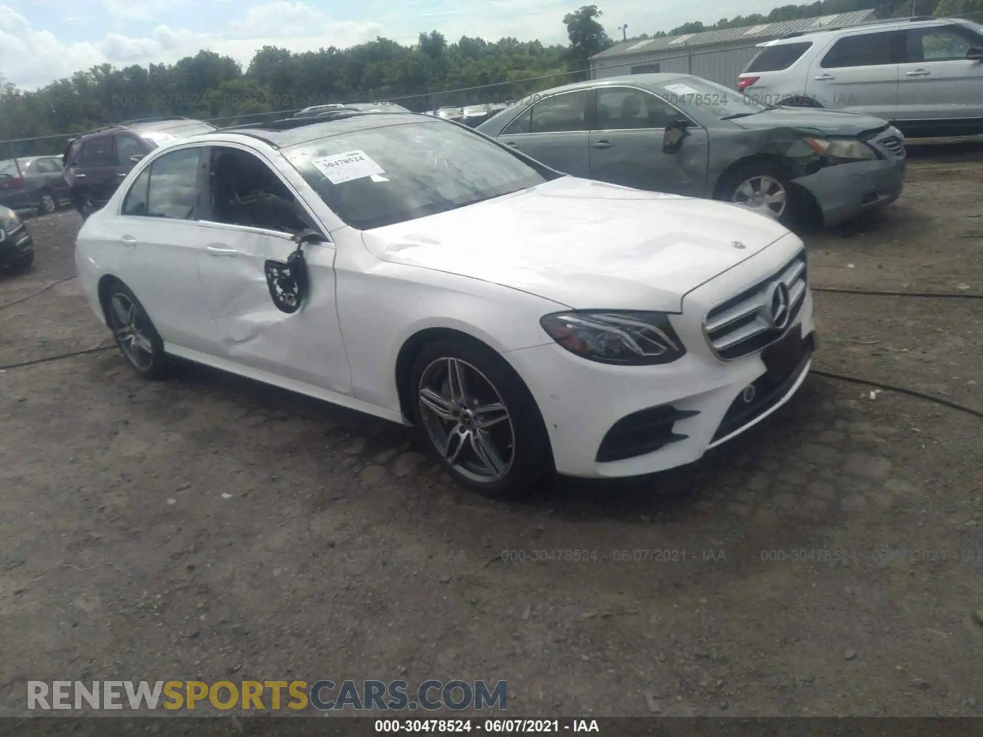 1 Photograph of a damaged car WDDZF4KB7KA523661 MERCEDES-BENZ E-CLASS 2019