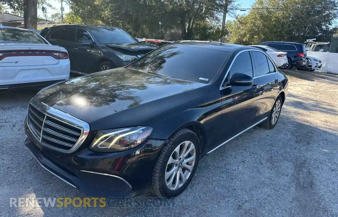 2 Photograph of a damaged car WDDZF4KB7KA559267 MERCEDES-BENZ E-CLASS 2019