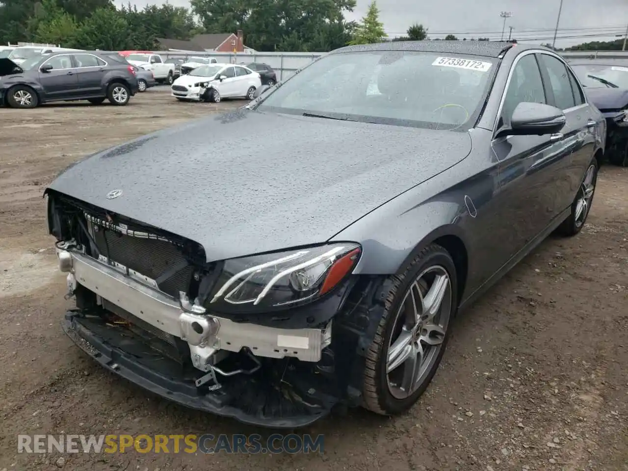 2 Photograph of a damaged car WDDZF4KB7KA631407 MERCEDES-BENZ E-CLASS 2019