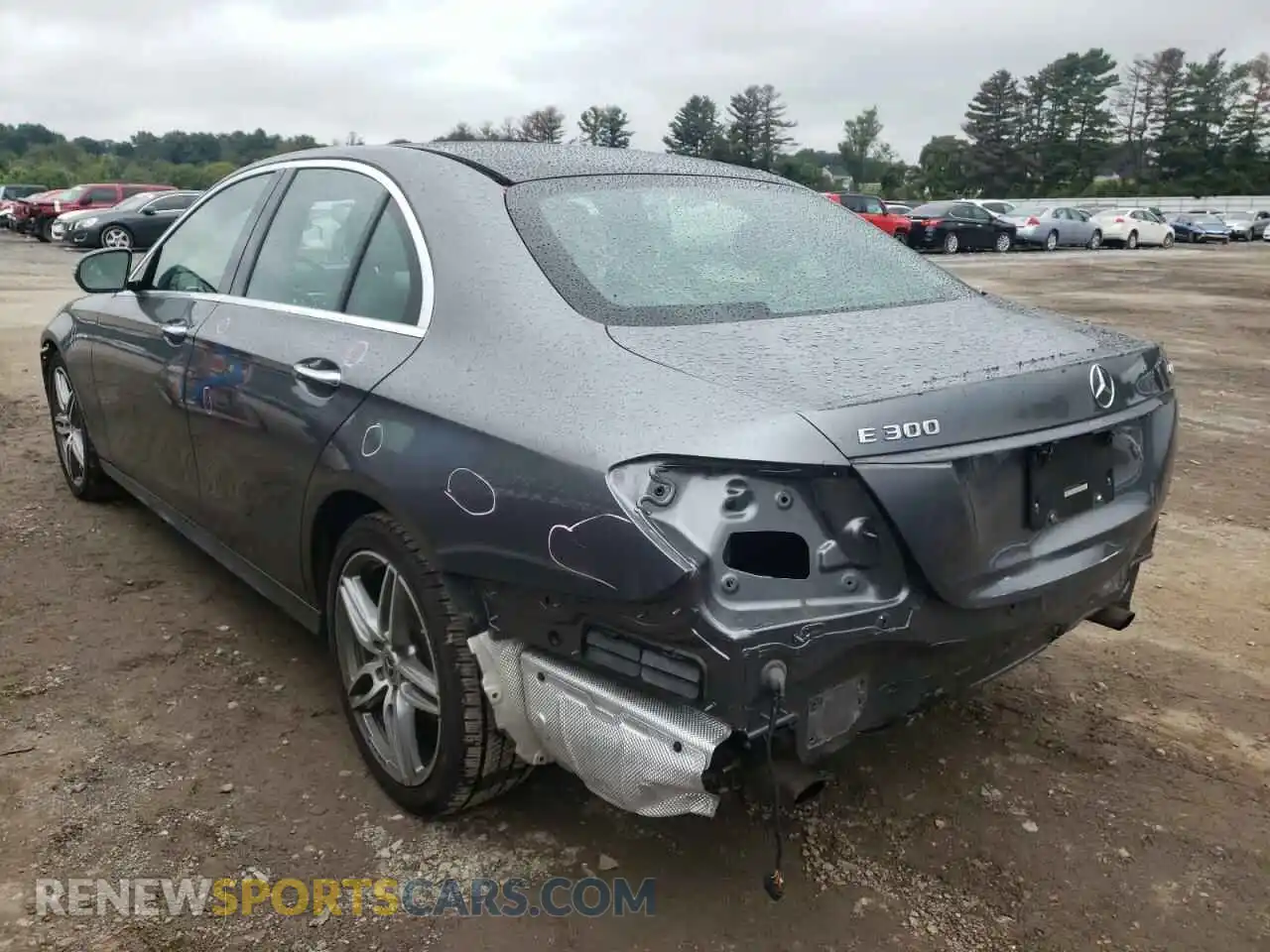 3 Photograph of a damaged car WDDZF4KB7KA631407 MERCEDES-BENZ E-CLASS 2019