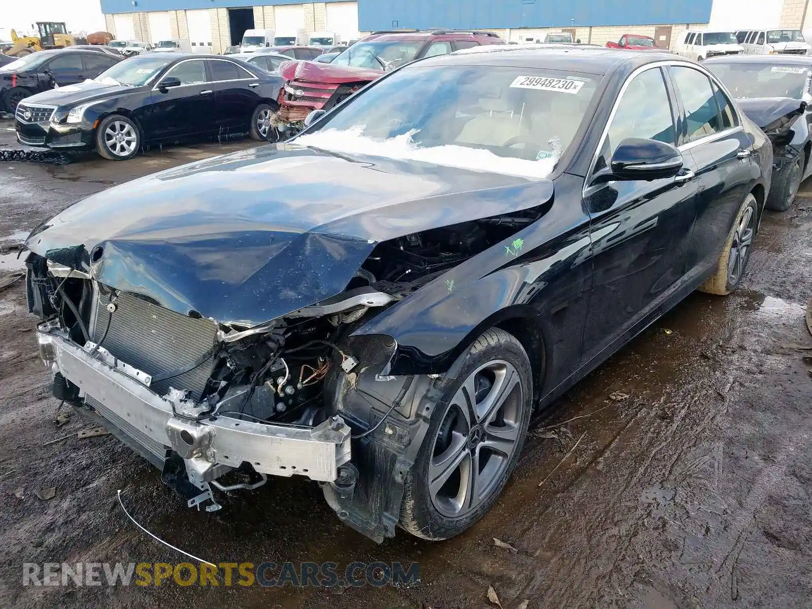 2 Photograph of a damaged car WDDZF4KB7KA673771 MERCEDES-BENZ E CLASS 2019
