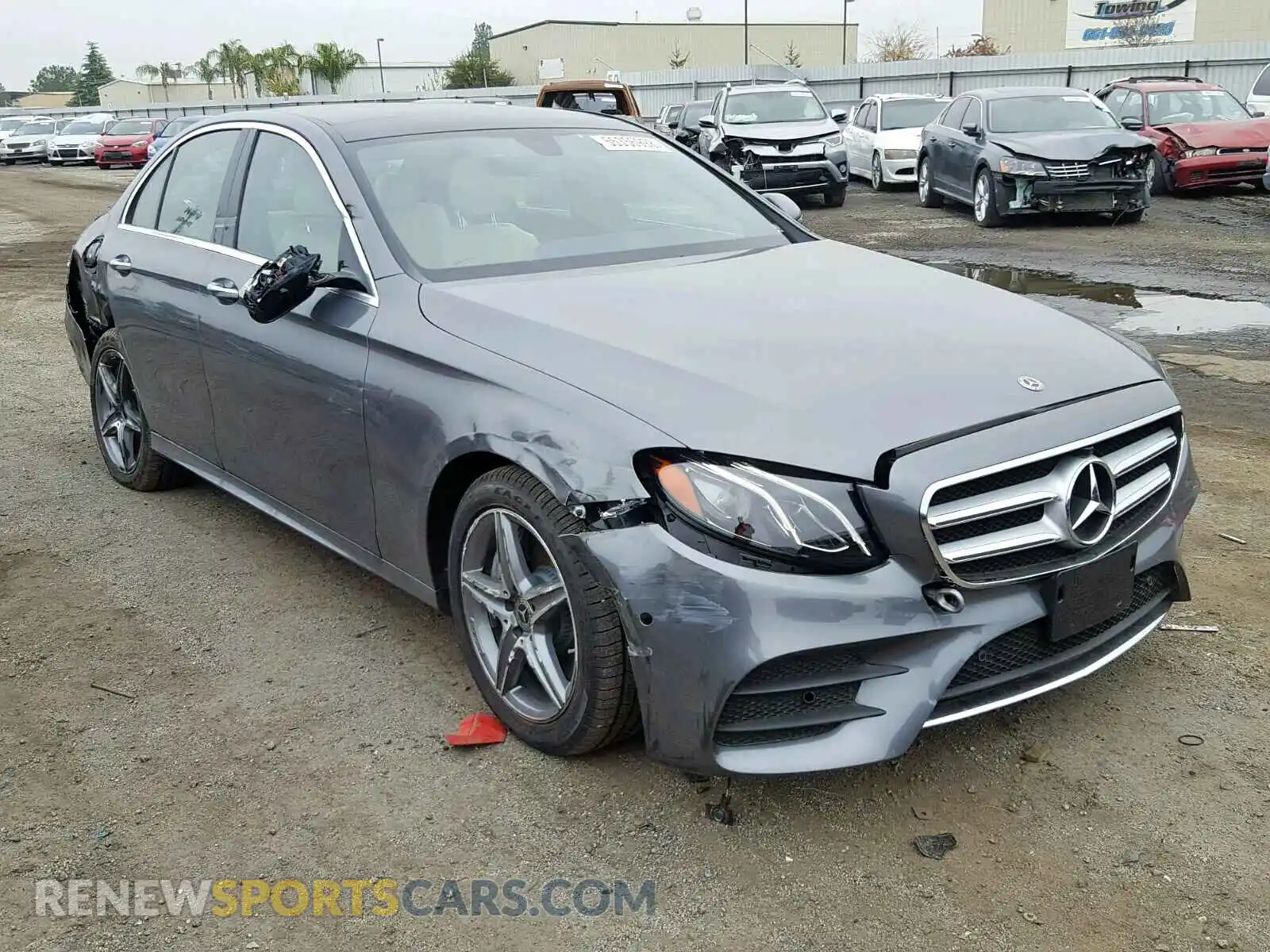 1 Photograph of a damaged car WDDZF4KB8KA531560 MERCEDES-BENZ E CLASS 2019