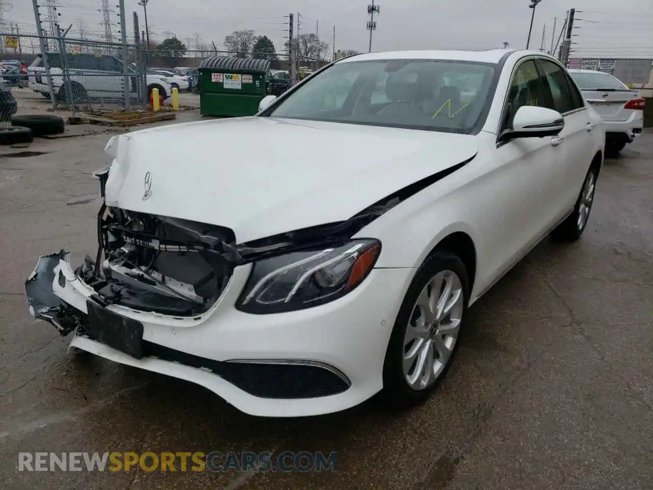 2 Photograph of a damaged car WDDZF4KB8KA551677 MERCEDES-BENZ E-CLASS 2019