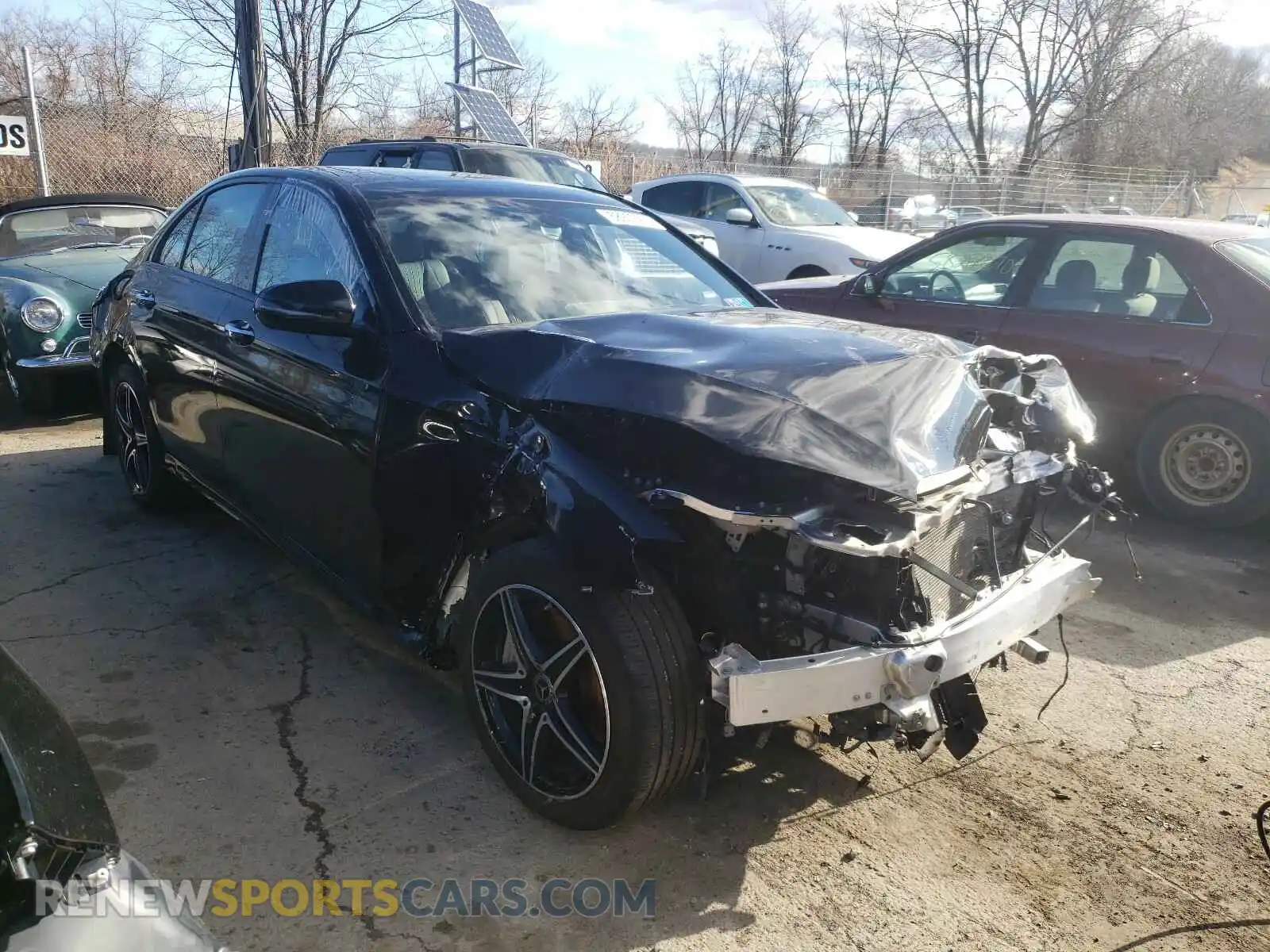 1 Photograph of a damaged car WDDZF4KB8KA683709 MERCEDES-BENZ E CLASS 2019