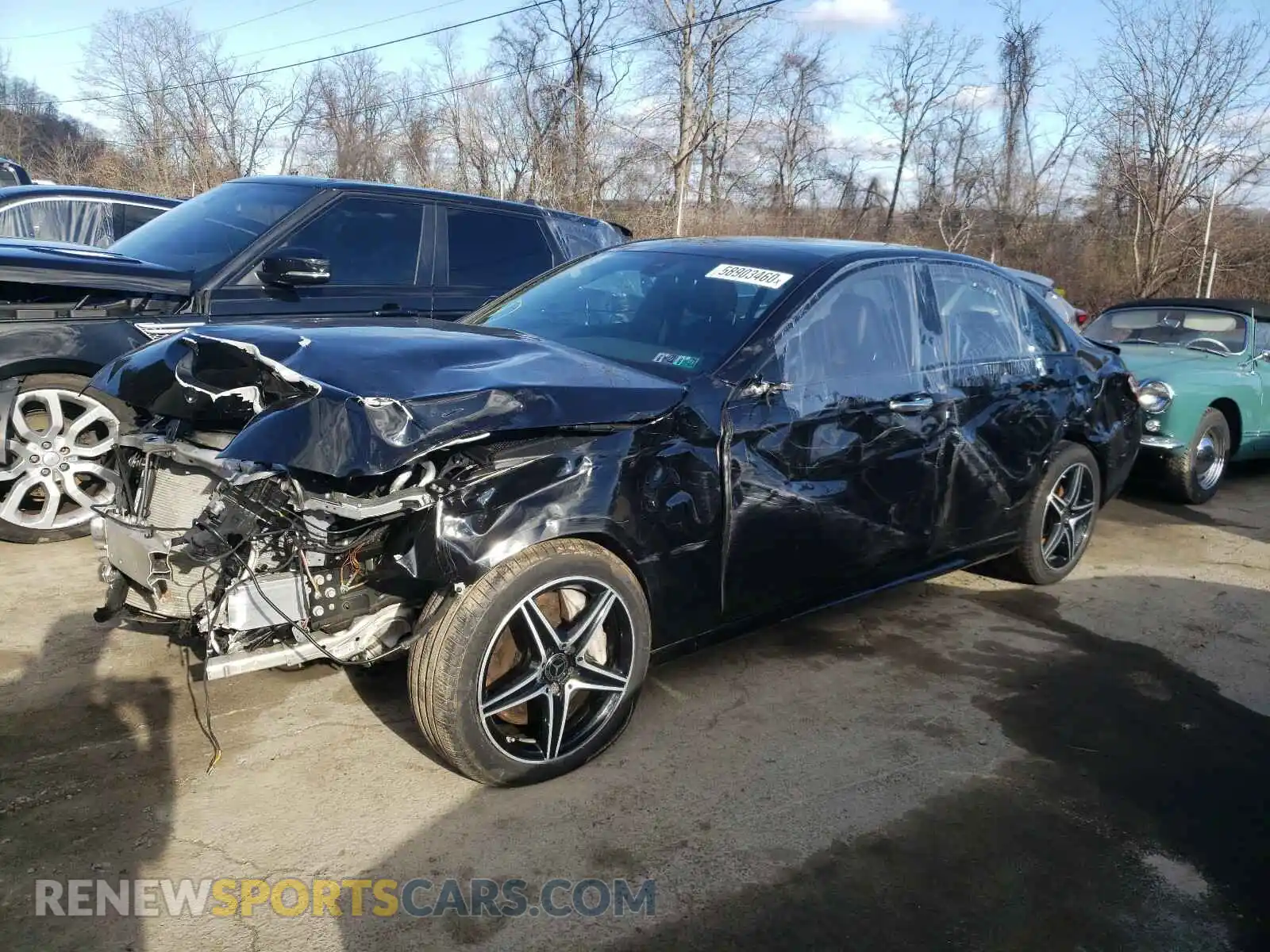 2 Photograph of a damaged car WDDZF4KB8KA683709 MERCEDES-BENZ E CLASS 2019