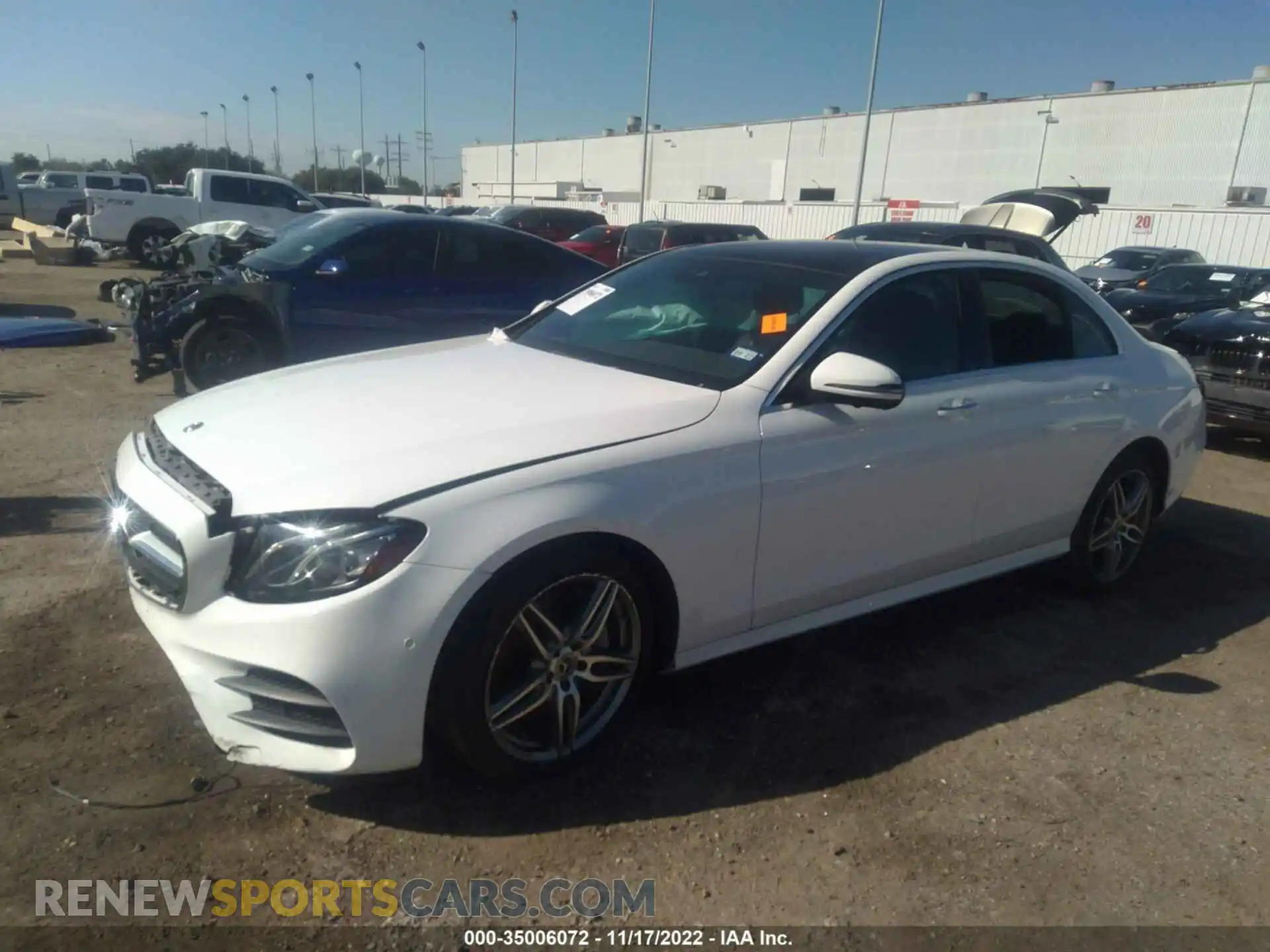 2 Photograph of a damaged car WDDZF4KB9KA596062 MERCEDES-BENZ E-CLASS 2019