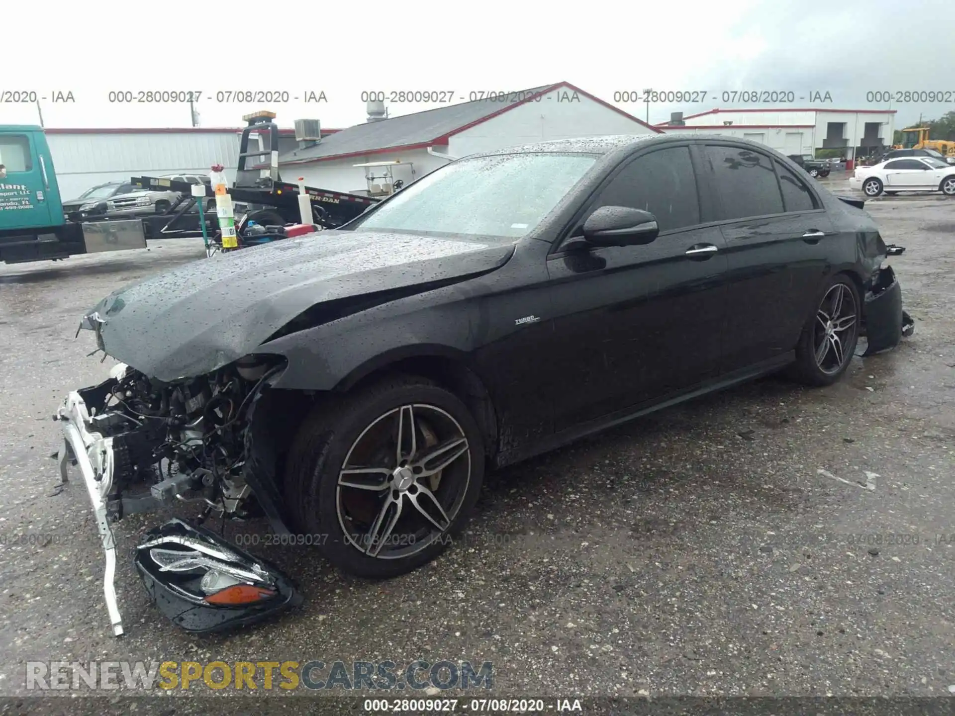 2 Photograph of a damaged car WDDZF6BB3KA492971 MERCEDES-BENZ E-CLASS 2019