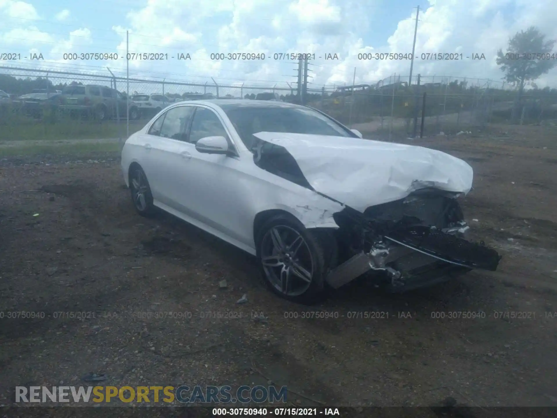 1 Photograph of a damaged car WDDZF6JB0KA591250 MERCEDES-BENZ E-CLASS 2019