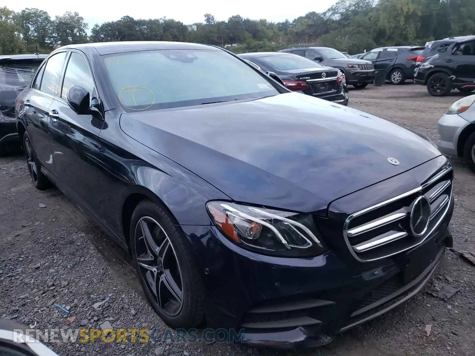 1 Photograph of a damaged car WDDZF6JB1KA581682 MERCEDES-BENZ E-CLASS 2019