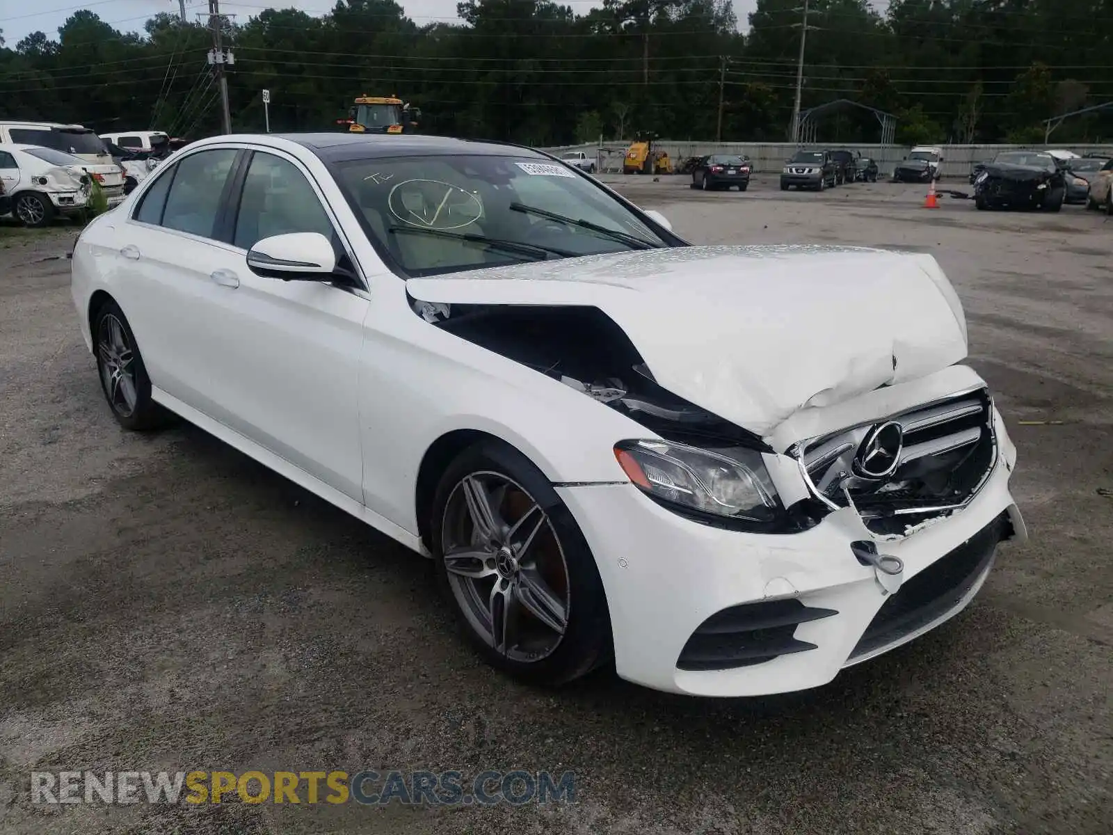 1 Photograph of a damaged car WDDZF6JB7KA513452 MERCEDES-BENZ E-CLASS 2019