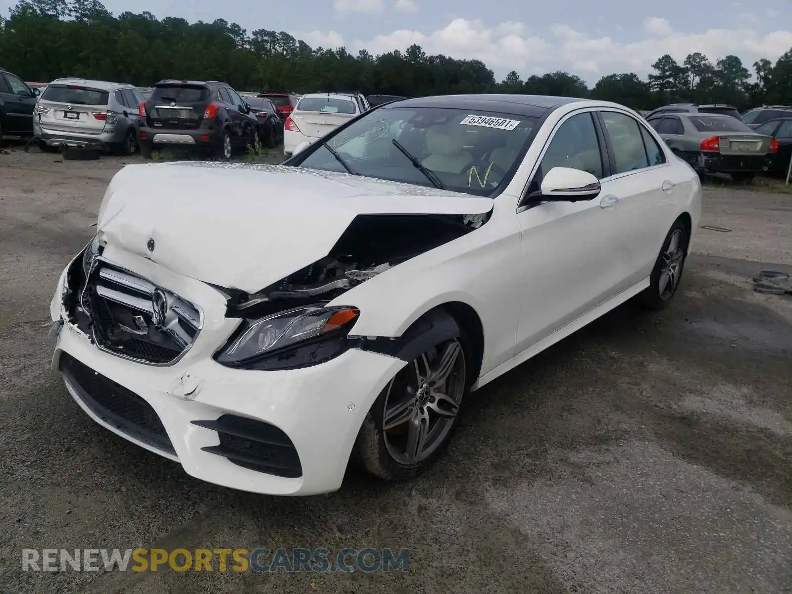 2 Photograph of a damaged car WDDZF6JB7KA513452 MERCEDES-BENZ E-CLASS 2019