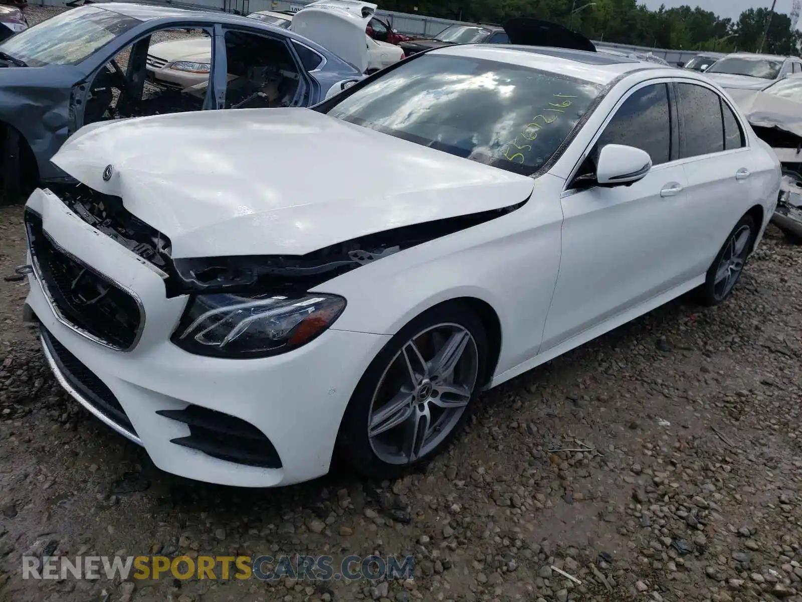 2 fotografías del automóvil dañado WDDZF6JBXKA500713 MERCEDES-BENZ E-CLASS 2019
