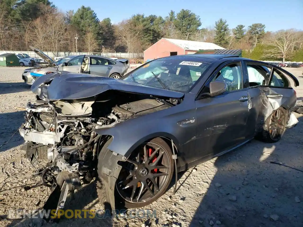 1 Photograph of a damaged car WDDZF8KB9KA505458 MERCEDES-BENZ E-CLASS 2019