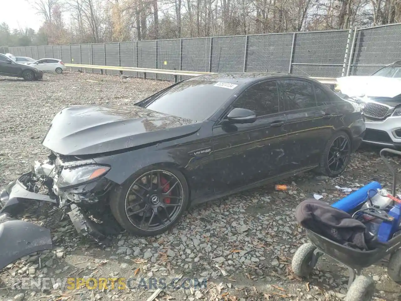 1 Photograph of a damaged car WDDZF8KBXKA552790 MERCEDES-BENZ E-CLASS 2019