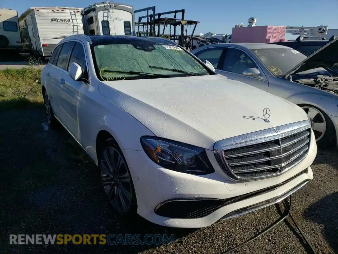 1 Photograph of a damaged car WDDZH6JB4KA539419 MERCEDES-BENZ E-CLASS 2019