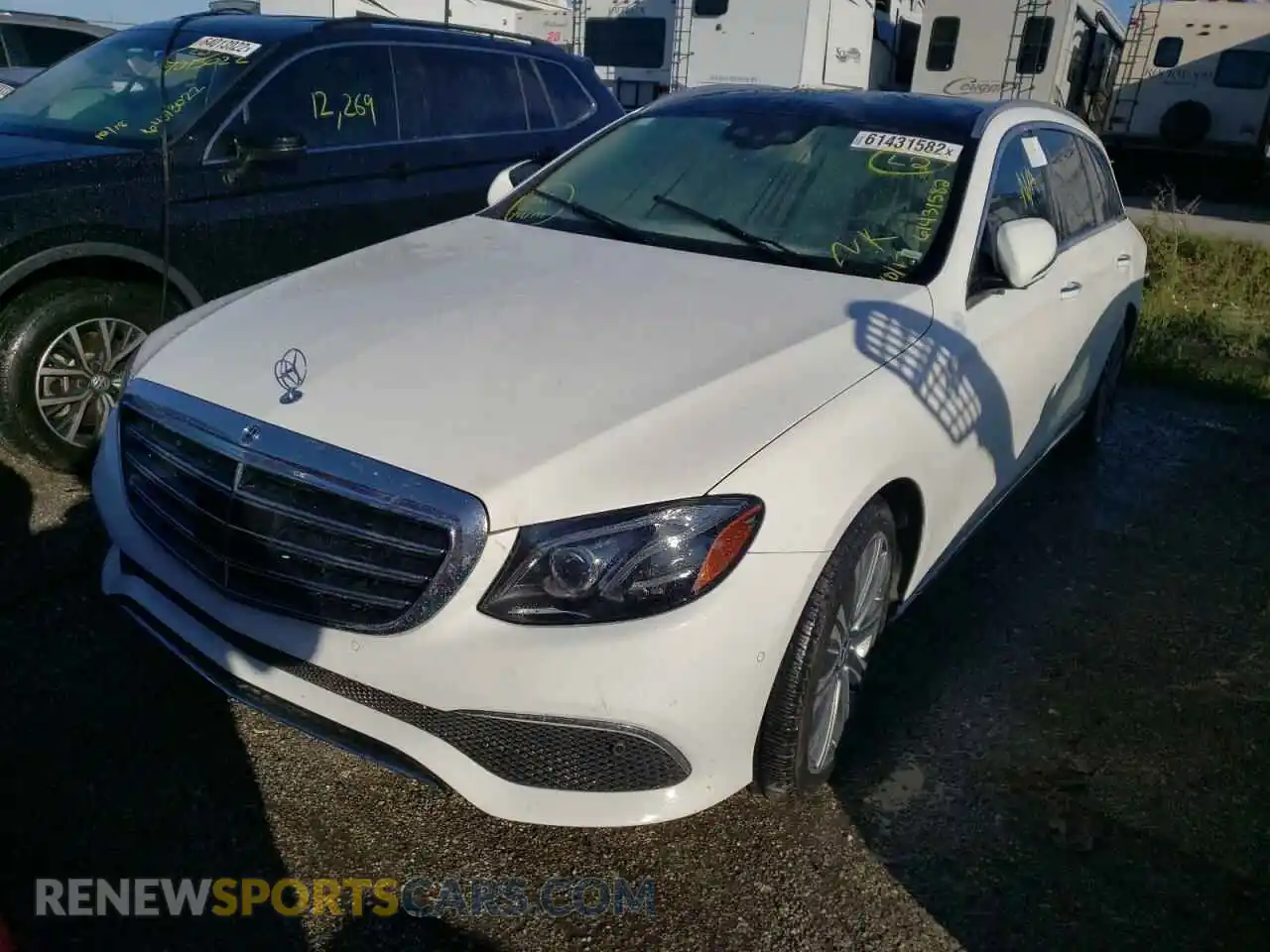 2 Photograph of a damaged car WDDZH6JB4KA539419 MERCEDES-BENZ E-CLASS 2019