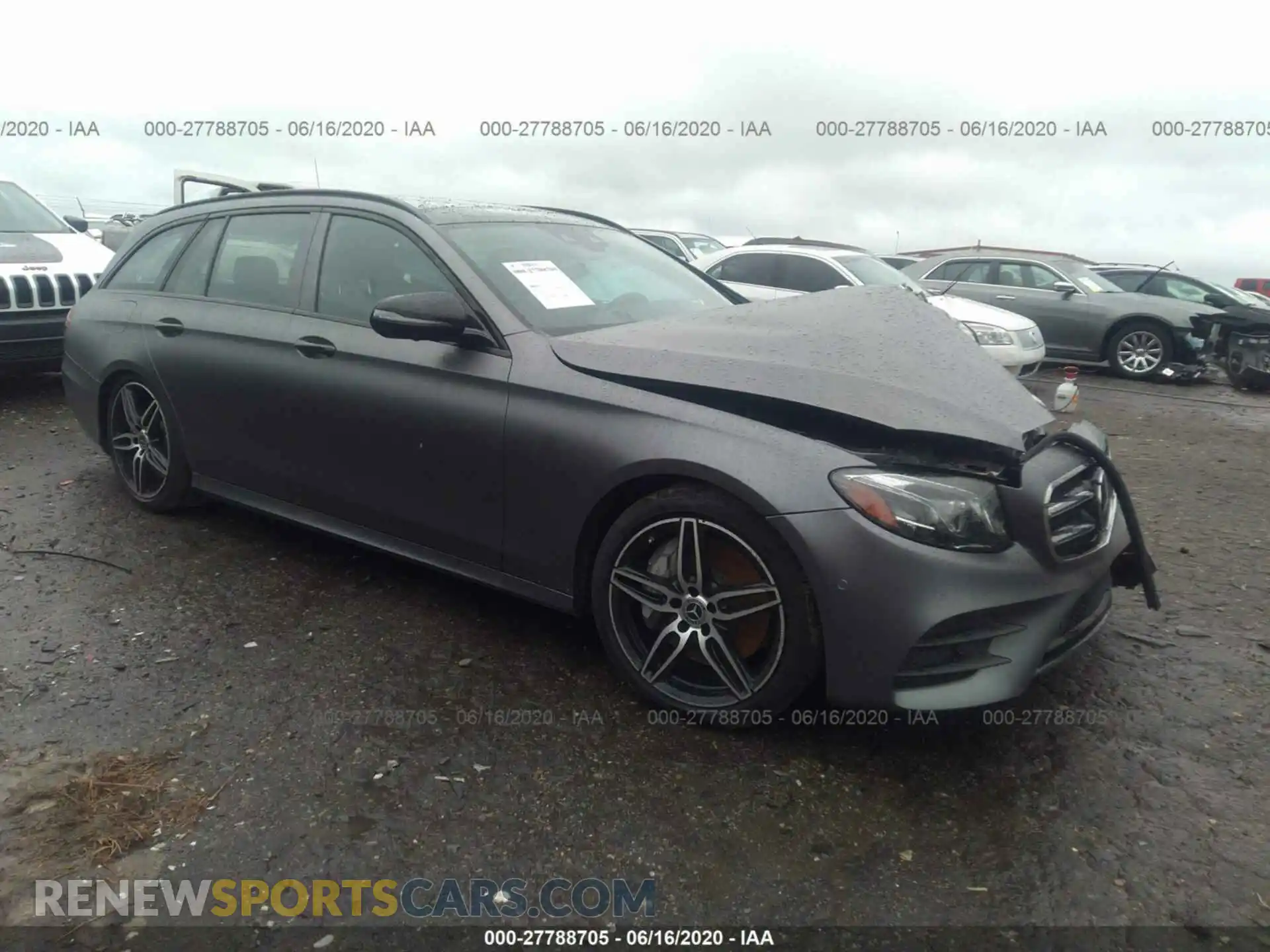 1 Photograph of a damaged car WDDZH6JB5KA690494 MERCEDES-BENZ E-CLASS 2019