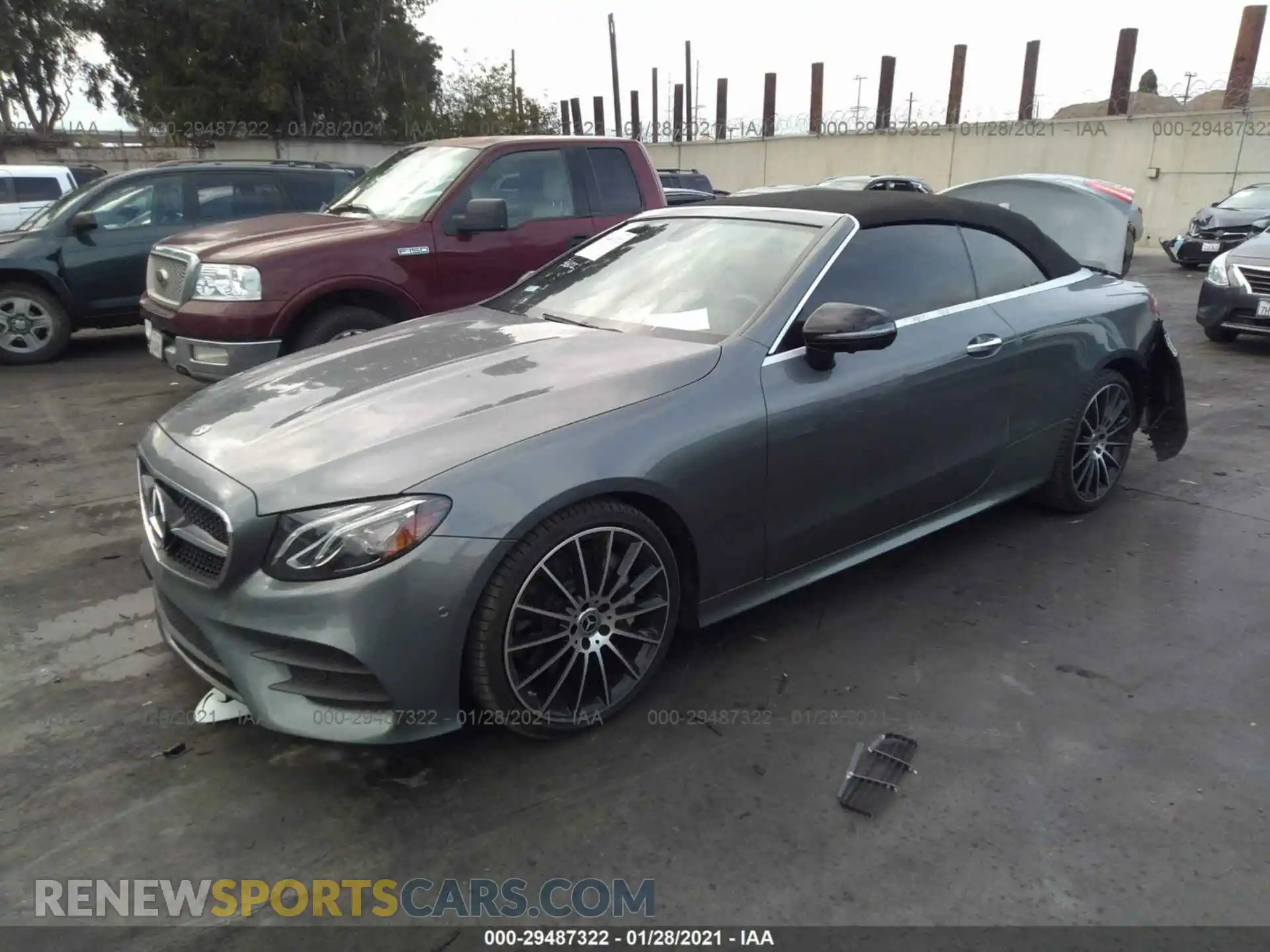 2 Photograph of a damaged car W1K1K6HB4LF137344 MERCEDES-BENZ E-CLASS 2020