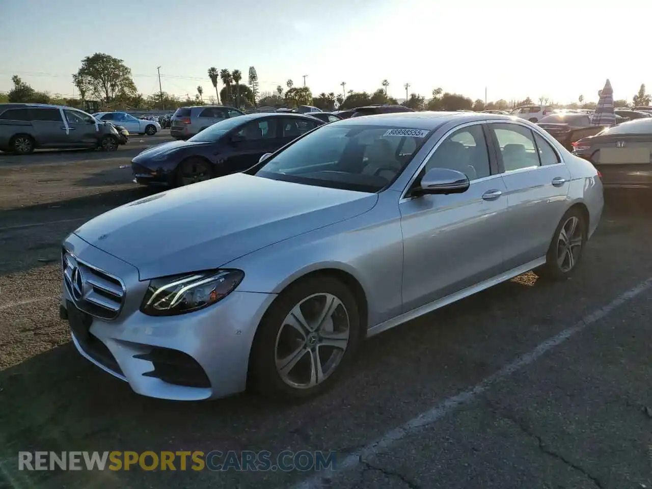 1 Photograph of a damaged car W1KZF8DB0LA765262 MERCEDES-BENZ E-CLASS 2020