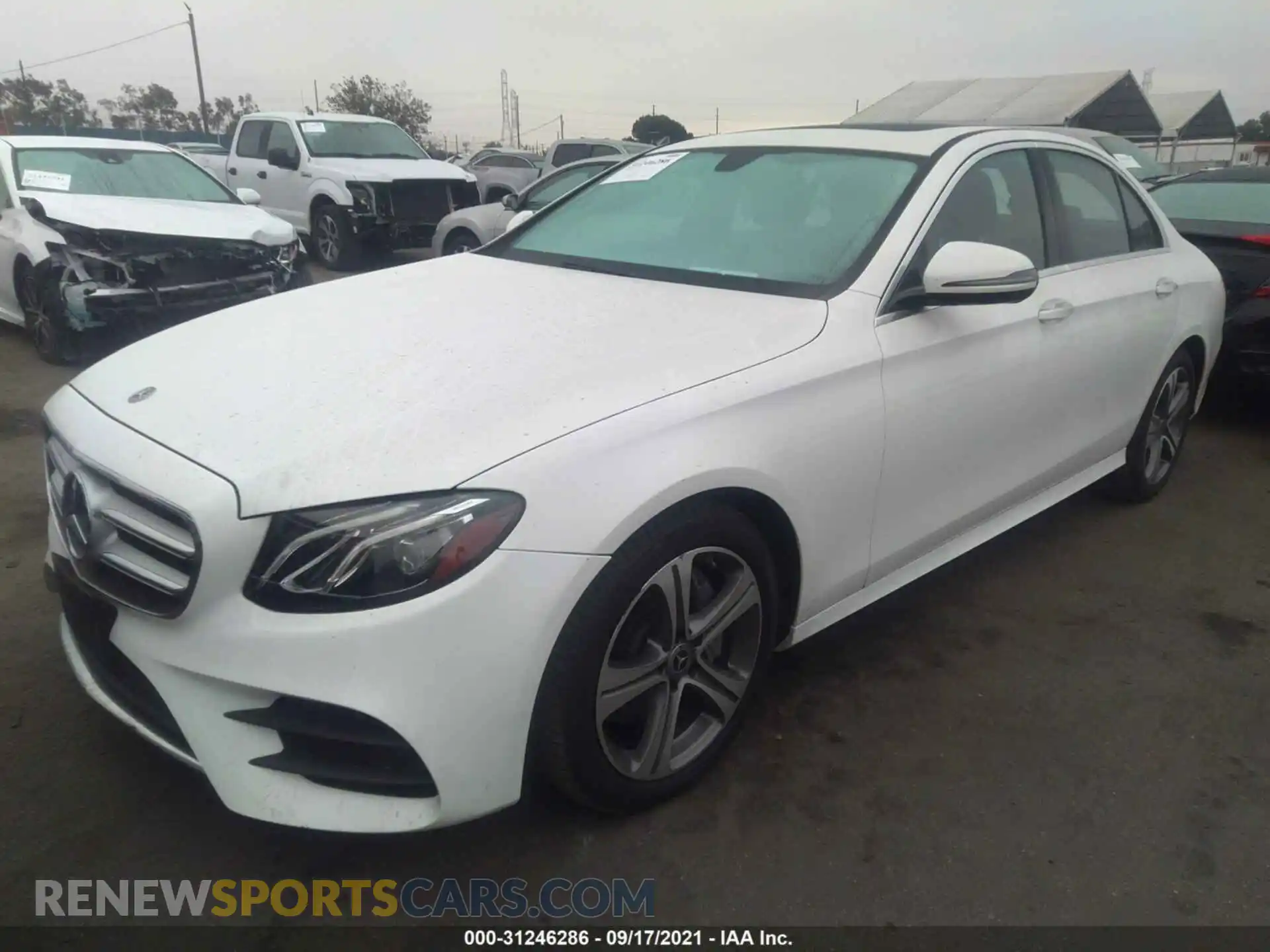 2 Photograph of a damaged car W1KZF8DB4LA807822 MERCEDES-BENZ E-CLASS 2020