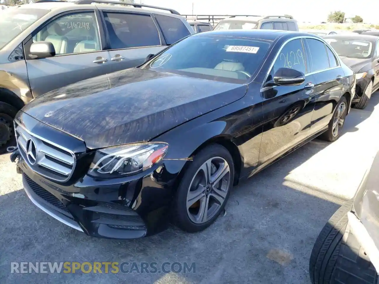 2 Photograph of a damaged car W1KZF8DB4LA814186 MERCEDES-BENZ E-CLASS 2020