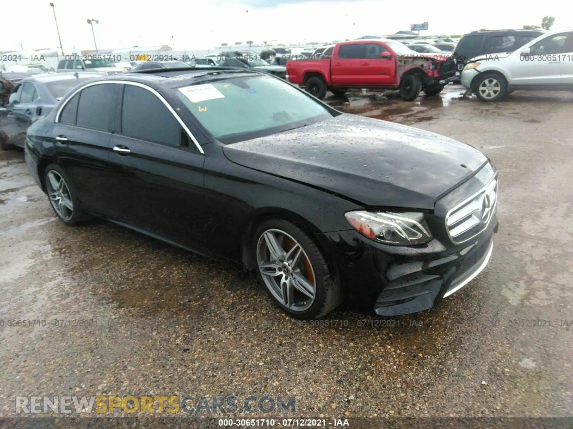 1 Photograph of a damaged car W1KZF8DB4LA829917 MERCEDES-BENZ E-CLASS 2020