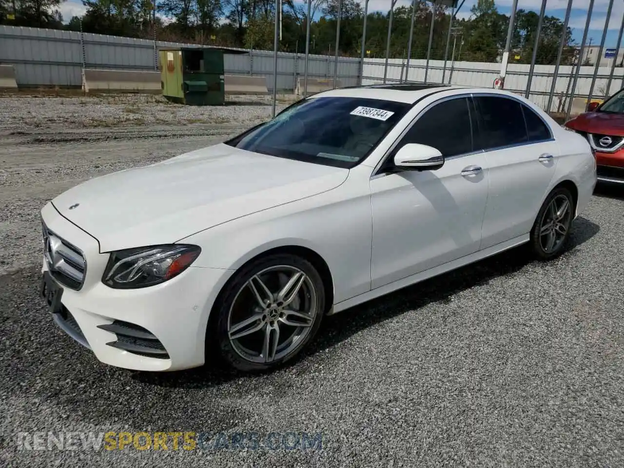 1 Photograph of a damaged car W1KZF8DB4LA830162 MERCEDES-BENZ E-CLASS 2020