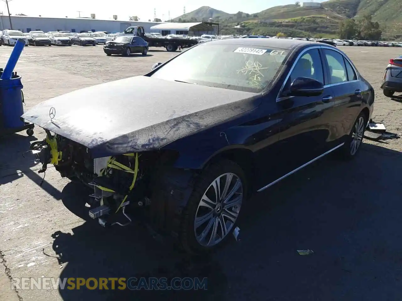 2 Photograph of a damaged car W1KZF8DB6LA821592 MERCEDES-BENZ E-CLASS 2020